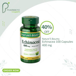 Nature'S Bounty Echinacea 100 Capsules - 400 mg