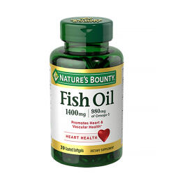 Nature'S Bounty Fish Oil High Concentrate - 39 Softgels
