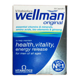 Vitabiotics Wellman Original 30-Capsules