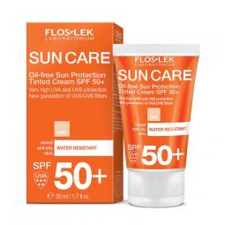 Floslek Oil-free Sun Protection Tinted Cream SPF 50+