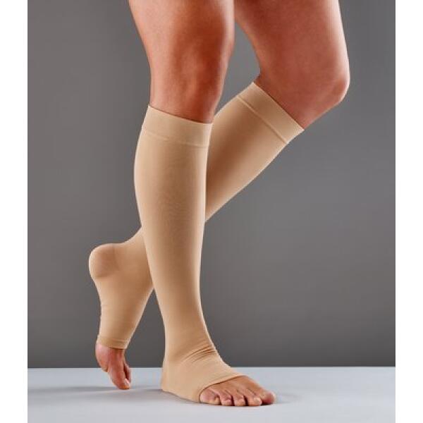 WOLLEX Compression Stockings Knee High Open
