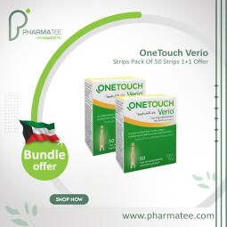 OneTouch Verio Strips Pack Of 50 Strips 1+1 Offer