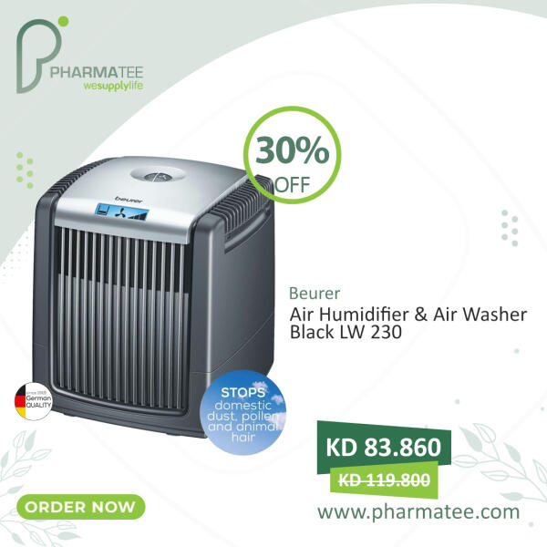 Beurer Air Humidifier & Air Washer Black LW 230