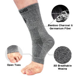 Bamboo Charcoal and Germanium Ankle Sleeve