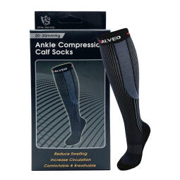 Vital Salveo Sports Compression Calf Sleeve Support Socks 20-30mmhg