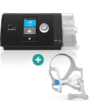 ResMed AirSense™ 10 Autoset™ Automatic CPAP Machine + AirFit F20 Mask