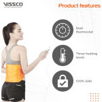 Vissco Orthopedic Heating Belt Orange - Image 5