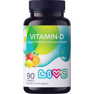 Livs Vitamin D 2000IU 90 gummies