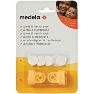 Medela Extra Valves 2 Heads Membranes 6pcs