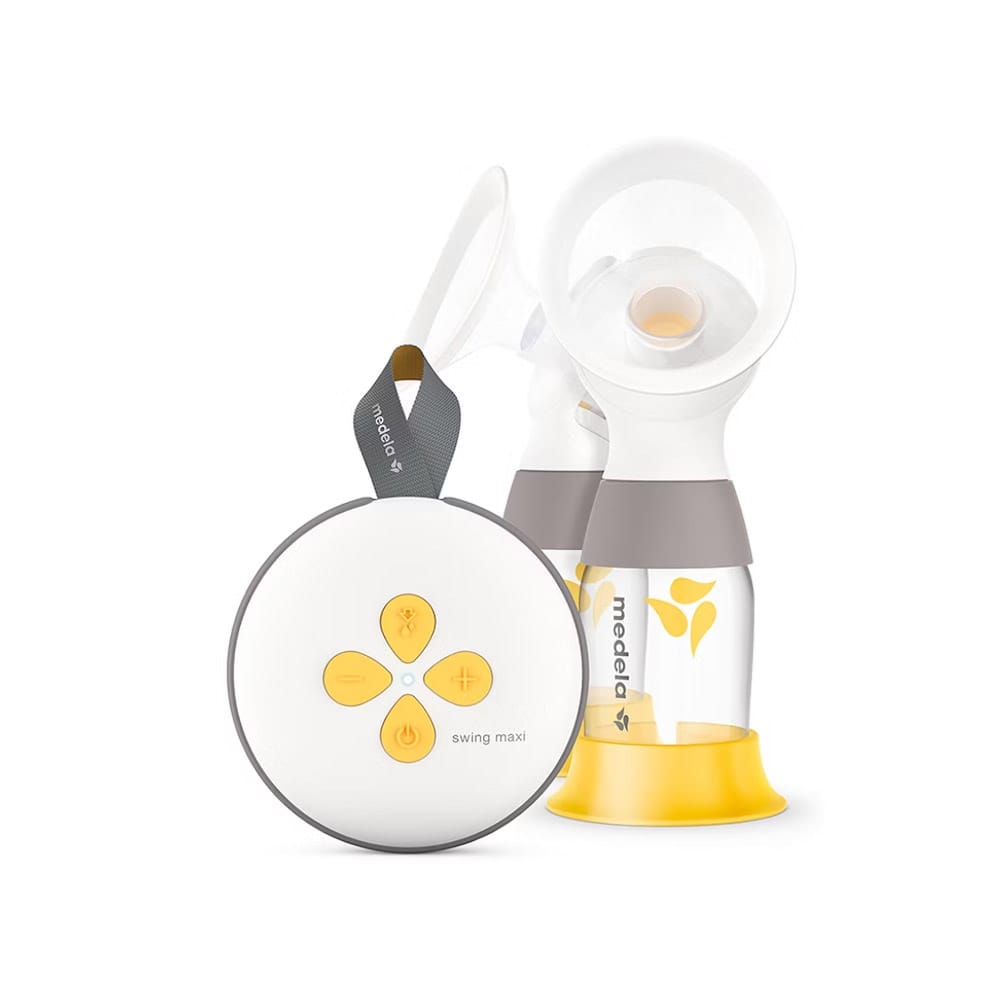 Medela-Swing-Maxi-Flex-Breast-Double-Pump.jpg شفاط الحليب الكهربائي ماكسي فليكس المزدوج من ميديلا - الصورة 1