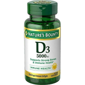 Nature'S Bounty Vitamin D3 5000 IU - 150 Softgels