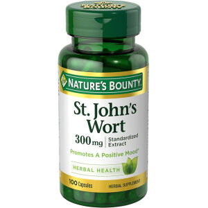 Nature's Bounty St. John's Wort 300 mg Capsules