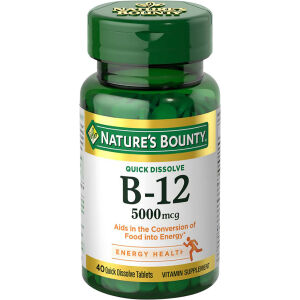 Nature's Bounty Vitamin B12 5000 mcg