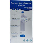 Spacer for Aerosol Anti-Static with soft 100% Silicon Mask for Adult +5 years - Image 3