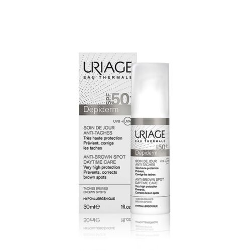 Uriage-Depiderm-Spf50-30Ml.jpg Uriage Depiderm Anti-Brown Spot Daytime Care Spf50 30Ml - Image 1