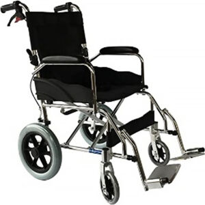 Vermeiren Light Wheelchair Transport with Break Aluminum Alloy