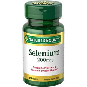 Nature'S Bounty Selenium 200mcg 100 Tablets