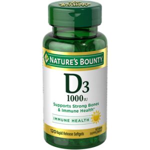 Nature'S Bounty Vitamin D3 1000Iu 120 Softgels