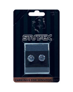 Studex Stainless Tiff Cubic Zirconia PR-8100W-S