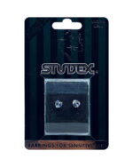 Studex Stainless Tiff Cubic Zirconia Heart PR-885W-S