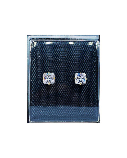 Studex Gold Plated Tiff Princess Cut PR-749-S