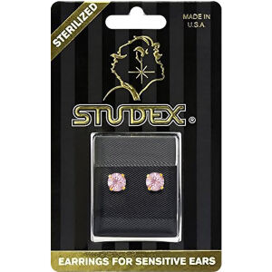 Studex Gold Plated Tiff Pink PR-6150-S