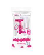 Click Twins Raspberry Razor 2pcs Pack