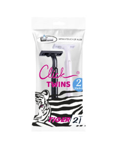 Click Tiger Twins Tiger Razor 2pcs Pack