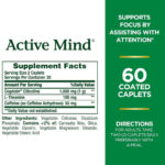 Nature's Bounty Active Mind Cognizin Caffeine with L-theanine 1000mg, 60Caplets