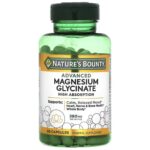 Nature's Bounty Advanced Magnesium Glycinate High Absorption 360mg 90capsules