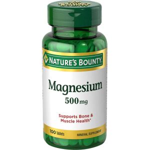 Natures Bounty Magnesium 100 Tablets