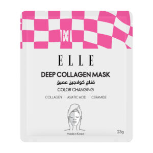 Elle Deep Collagen Colour Changing Sheet Mask-23g