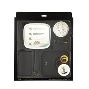 Glow Pro Plus Handheld and Magnifying 5x Mirror Black