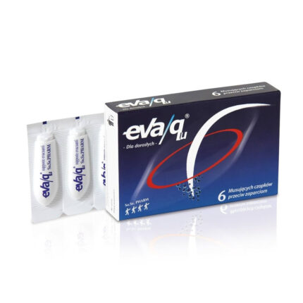 Eva Q Suppositories for Adult 6 For Constipation