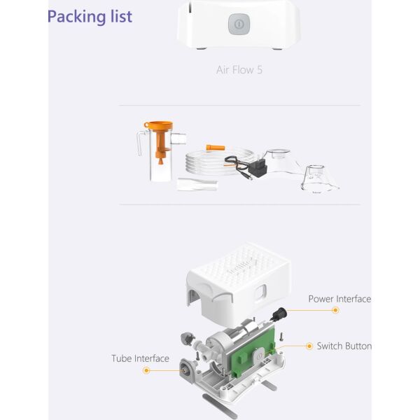Feellife Air Flow 5 Compressor Nebulizer - Image 10